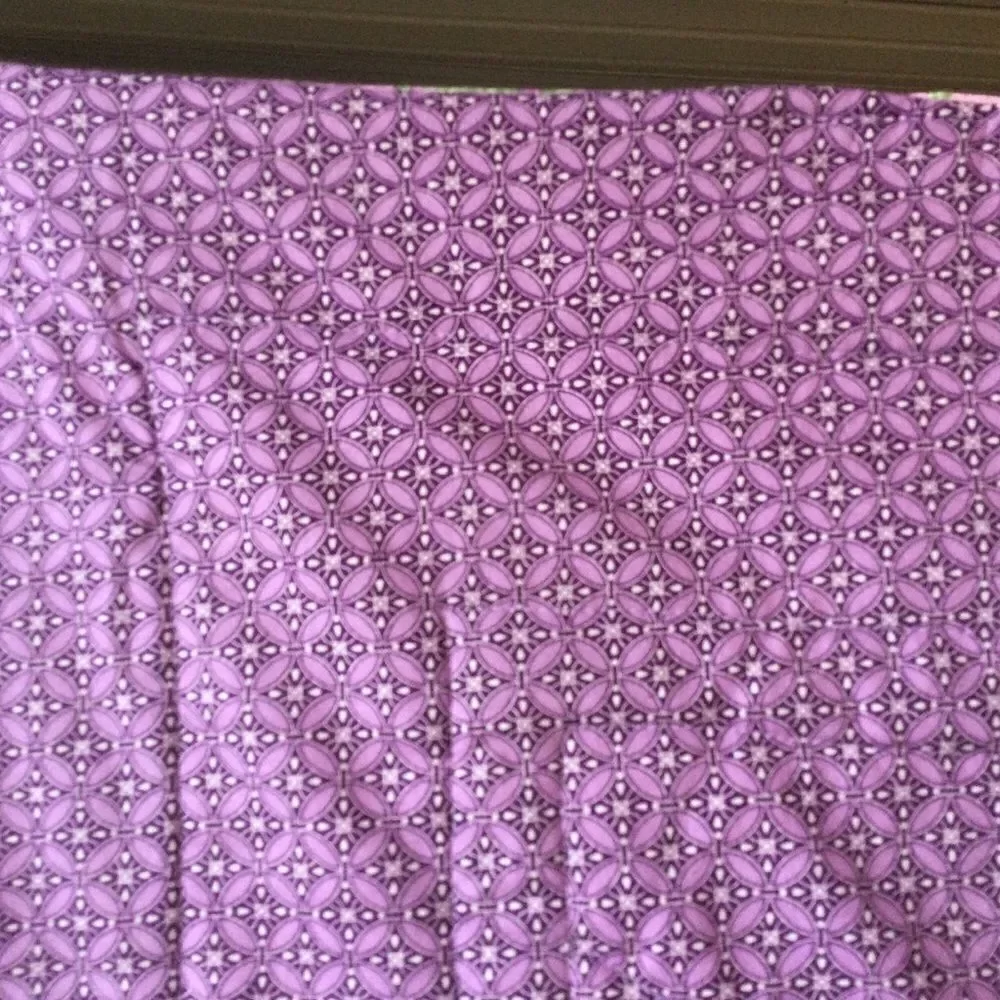 Handmade Quilt. Lilacs